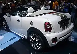 A 2012 Mini Cooper Roadster