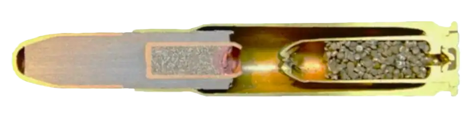 Mk 217 Mod 0 spotting round cutaway