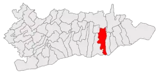 Location in Călărași County