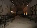 One of the galleries of Soratte bunker
