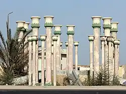 A collection of Lotus sculptures