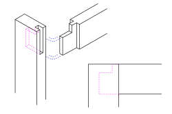 A haunched stub tenon corner joint