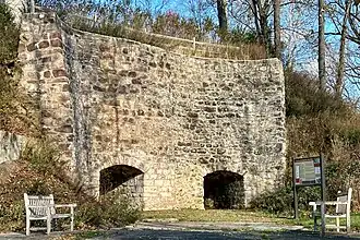 Moses Craig Lime Kilns, listed on the National Register of Historic Places