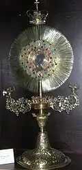 Monstrance from the museum in Pelplin, Poland