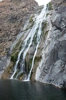 The Mwalalo water falls