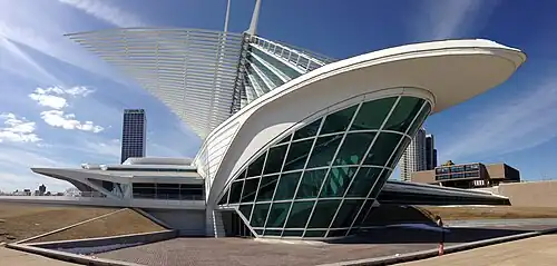 Vestibule of the Milwaukee Art Museum