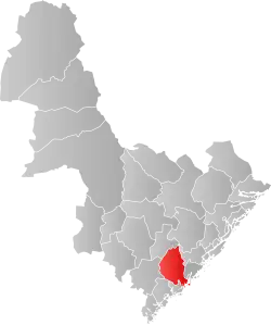 Landvik within Aust-Agder