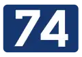 Republic Road I-74 shield