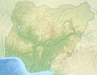 Sankwala Mountains is located in Nigeria