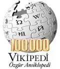 100 000 articles on the Turkish Wikipedia (2008)