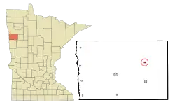 Location of Gary, Minnesota
