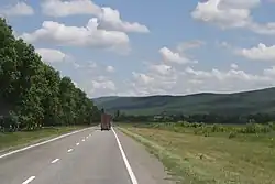 Landscape in Kirovsky District