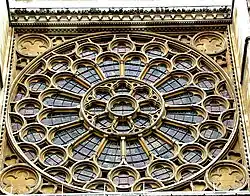 Westminster Abbey north transept rose window