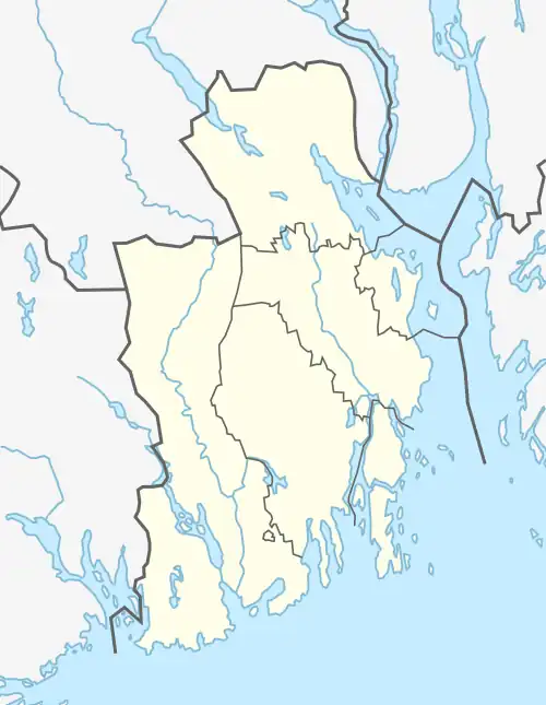 Eidsfoss is located in Vestfold