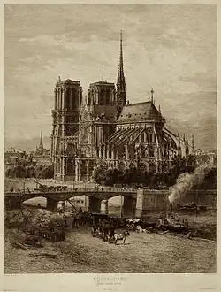 Notre-Dame at the end of the 19th century