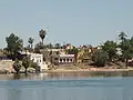 Nubian houses on central Elephantine Island