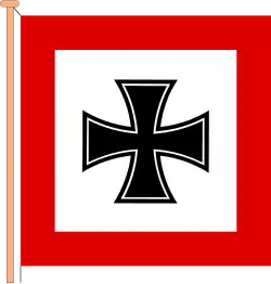 Flag of the Oberbefehlshaber des Heeres from 1935–1941.