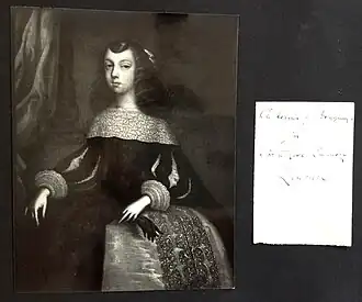 Catherine de Braganza, painted by Alexander Beauchamp Cameron for The Portuguese Embassy