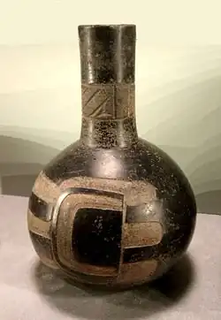 Olmec style bottle, reputedly from Las Bocas, 1100–800 BC