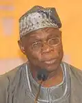 Portrait of Olusegun Obasanjo