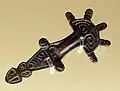 Early medieval jewellery, 5th-7th century, stirrup fibulae 02