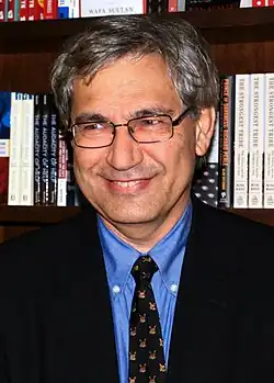Image 48Orhan Pamuk, winner of the 2006 Nobel Prize in Literature. (from Culture of Turkey)