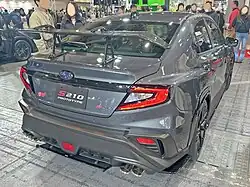 WRX S210 prototype rear view