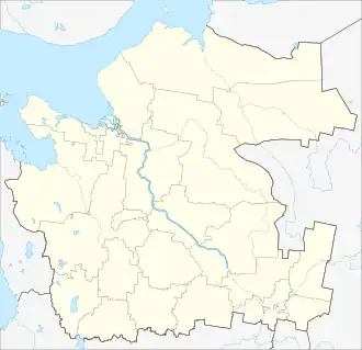 Nyandoma is located in Arkhangelsk Oblast