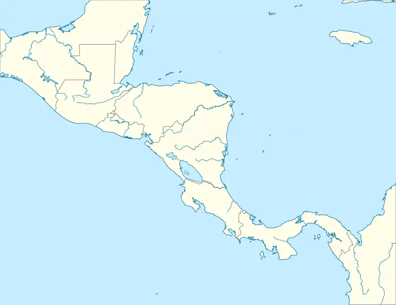 Managua is located in Central America