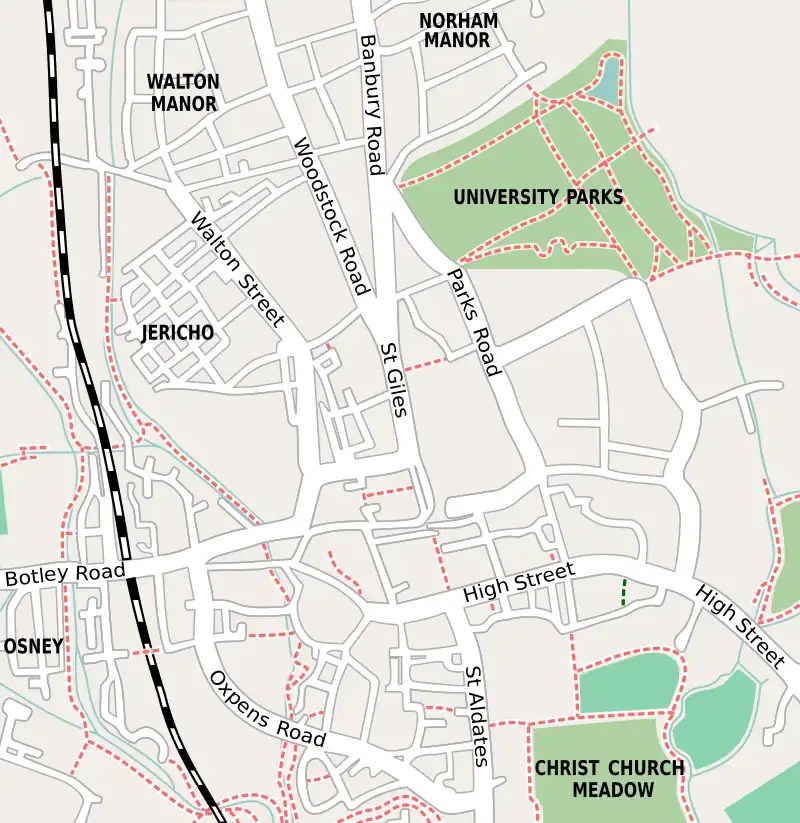 Pitt Rivers Museum is located in Oxford city centre