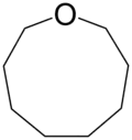 Structure of oxonane