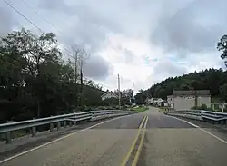 PA 453 northbound in Olanta