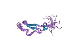 1f7e: THE FIRST EGF-LIKE DOMAIN FROM HUMAN BLOOD COAGULATION FVII, NMR, 20 STRUCTURES