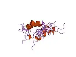 1zwa: STRUCTURE OF HUMAN PARATHYROID HORMONE FRAGMENT 1-34, NMR, 10 STRUCTURES