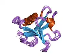 2b3a: Solution structure of the Ras-binding domain of the Ral Guanosine Dissociation Stimulator