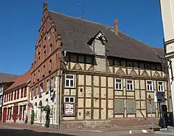 Timber-framed house
