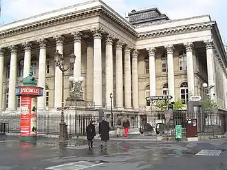 The former Paris Bourse