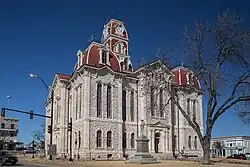 The Parker County courthouse in Weatherford