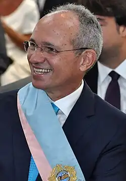Governor of Espírito Santo Paulo Hartung (MDB) from Guaçuí