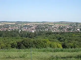 General view of the town