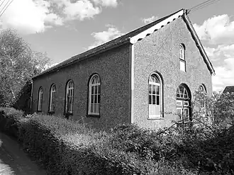 The abandoned Peculiar People's chapel in Tillingham, Essex