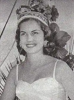Miss World 1958 Penelope Coelen, South Africa