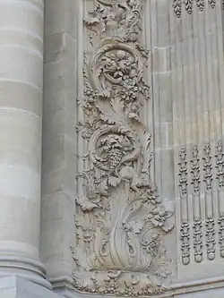 Beaux Arts rinceau on the Petit Palais, Paris, by Charles Giraud, 1900[20]