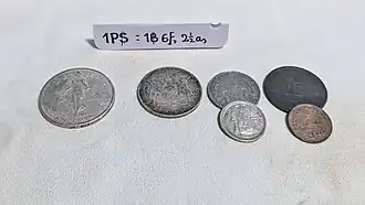 Philippines Peso to THB (P$1=฿1/6/2½)