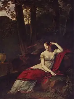 Portrait of Empress Joséphine; by Pierre-Paul Prud'hon; 1805; oil on canvas; 244 x 179 cm; Louvre[34]