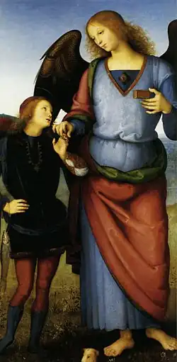 Pietro Perugino, Tobias and the Angel ( 1496–1500)