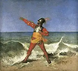 Pizarro Taking Possession of the Pacific in the Name of the Kings of Spain, c. 1850