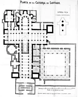 Cathedral of Santiago de Compostela.