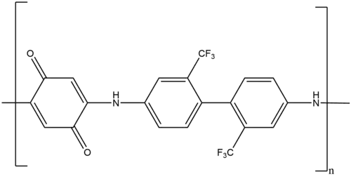 Poly(amino quinone)