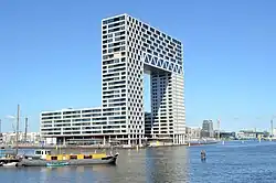 The Pontsteiger Building, shortly after completion in July 2018.